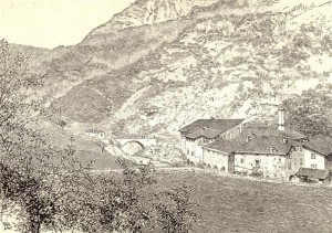 4. Il forno fusorio di Tavernole sul Mella nell’incisione pubblicata su “L’Illustrazione italiana” nel 1885
